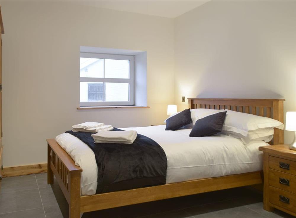 Double bedroom at Brynhowell Barn, 