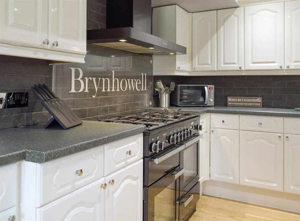 Fully appointed kitchen at Brynhowell in Glandwr, near Narbeth, Dyfed