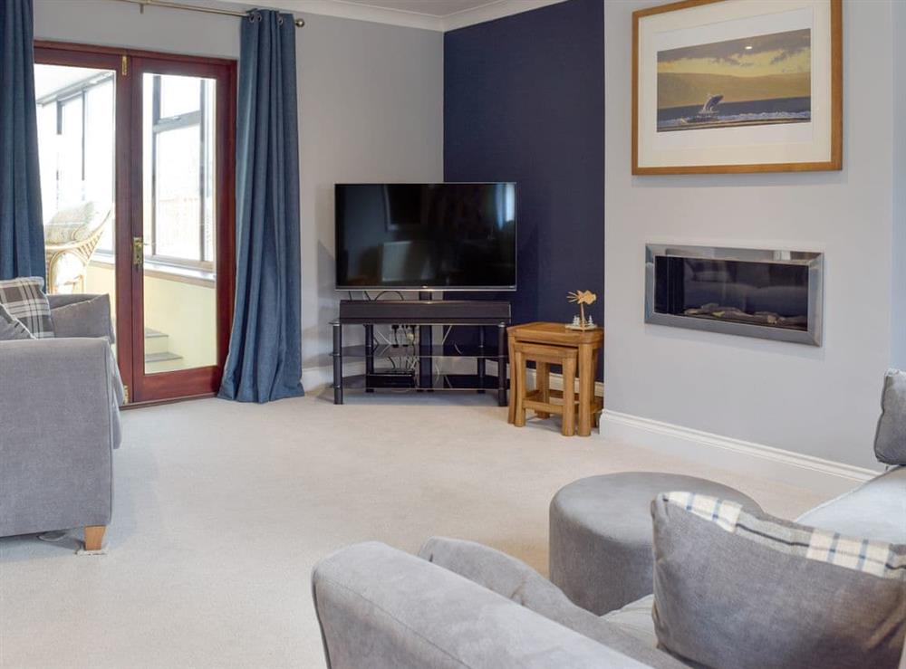 Welcoming living room at Brynhowell in Glandwr, near Narbeth, Dyfed