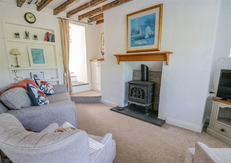 Enjoy the living room at Bryniau Bychain Cottage, Pennal near Cwrt