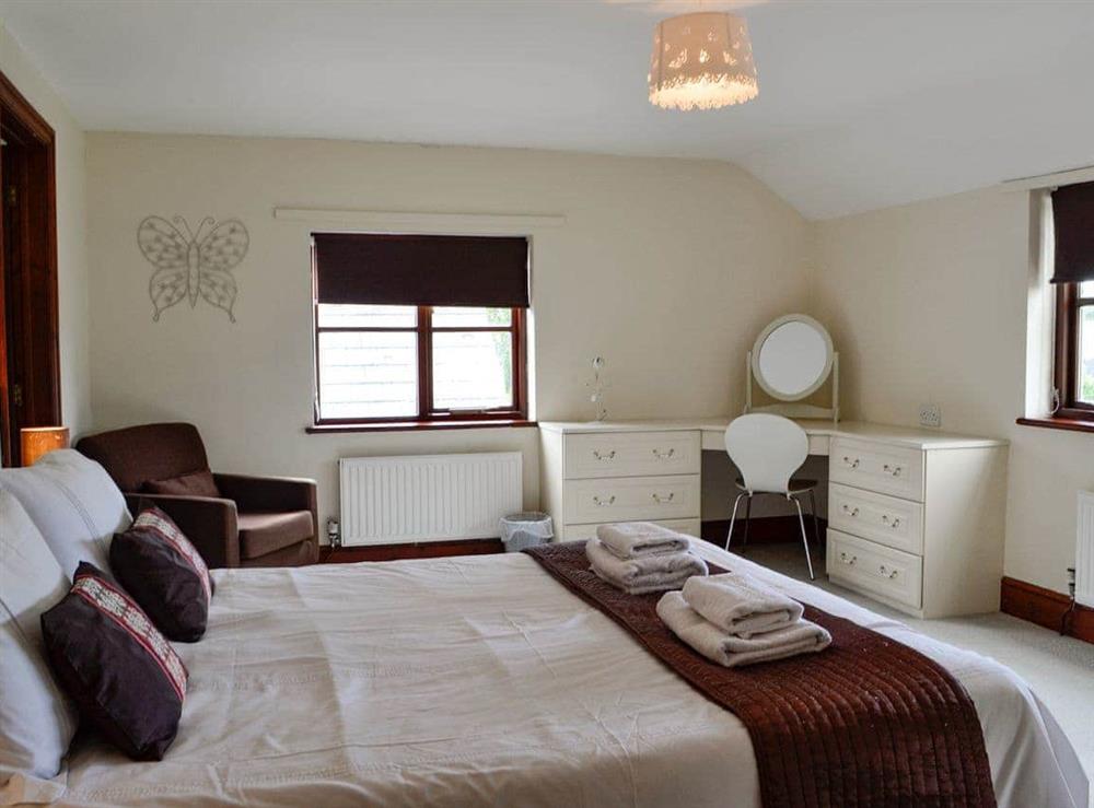 Double bedroom at Brynich Villa in Brecon, Powys
