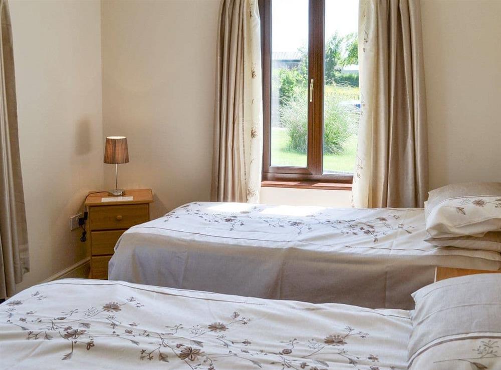 Peaceful twin bedroom at Brynn Eirin in Talgarreg, Llandysul, Dyfed