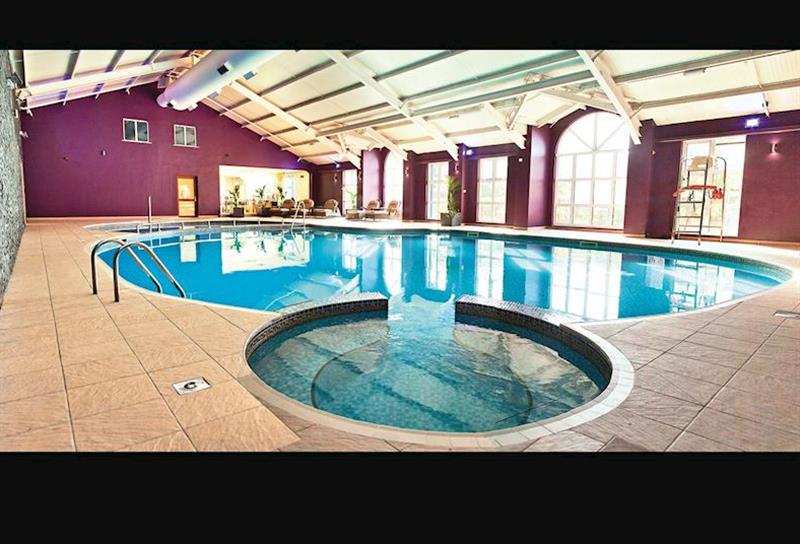 Indoor heated pool at Brynteg in Llanrug, Caernarfon