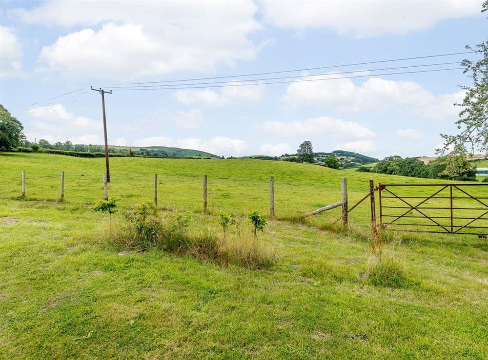 View at Brynteg in Llanynis, near Builth Wells, Powys