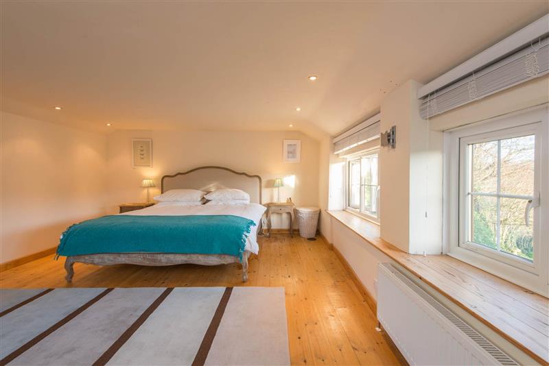 Double bedroom at Bubble Cottage, Watergate Bay, Cornwall