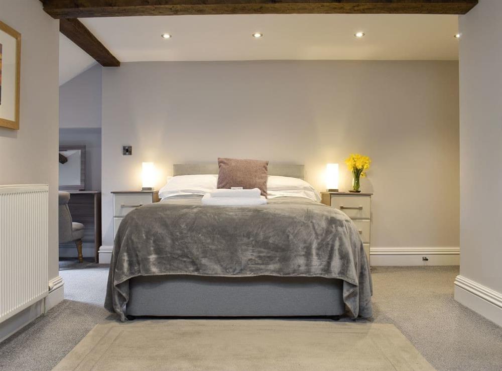 Master bedroom at Buccaneer in Whitby, North Yorkshire