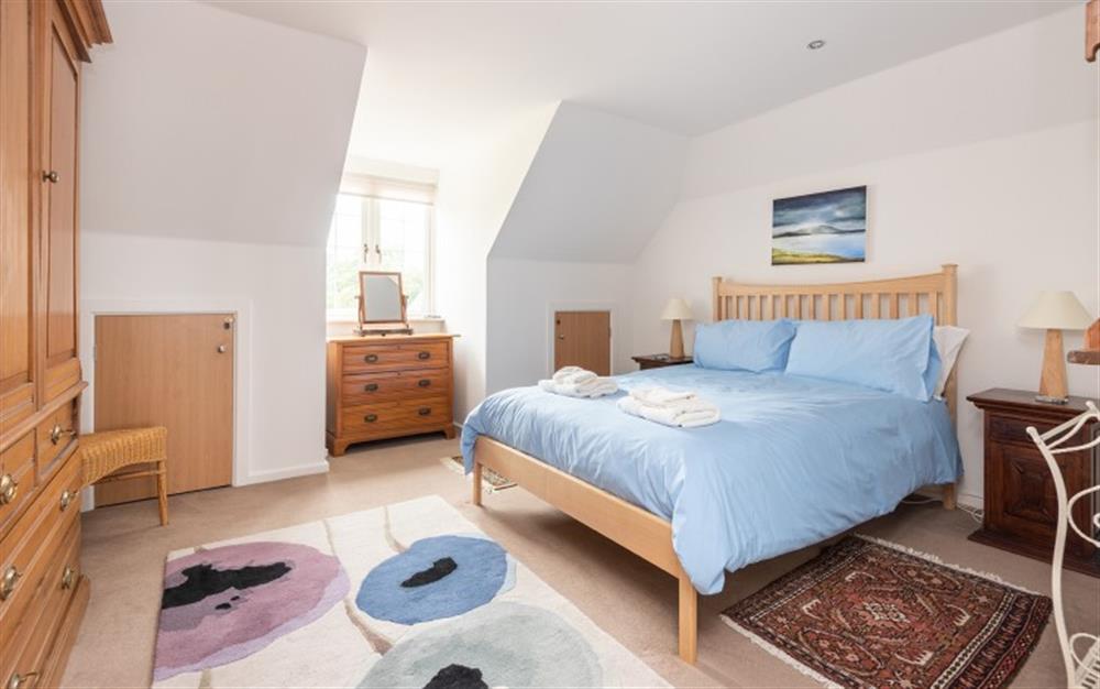 Bedroom at Buckfield Penthouse in Lyme Regis