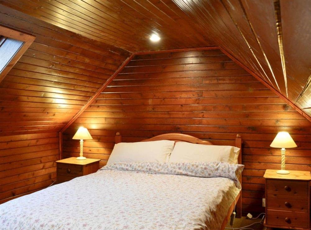 Double bedroom at Buckhood in Glenprosen, by Kirriemuir, Angus