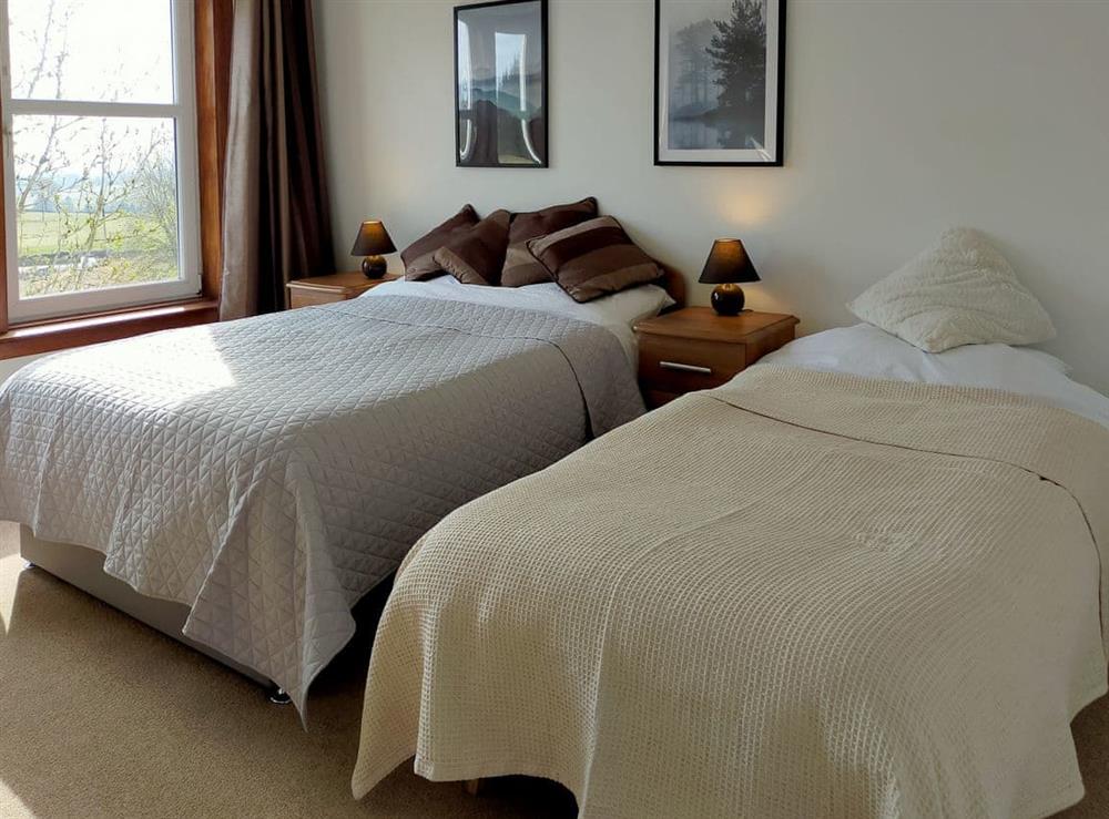 Double bedroom set as family bedroom at Buckieburn in Carron Bridge near Stirling, Stirlingshire