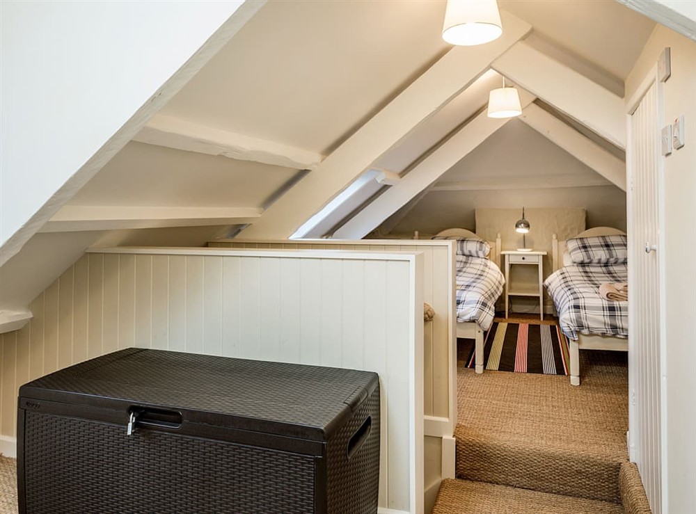 Mezzanine at Buckingham Cottage in St Mawes, Cornwall