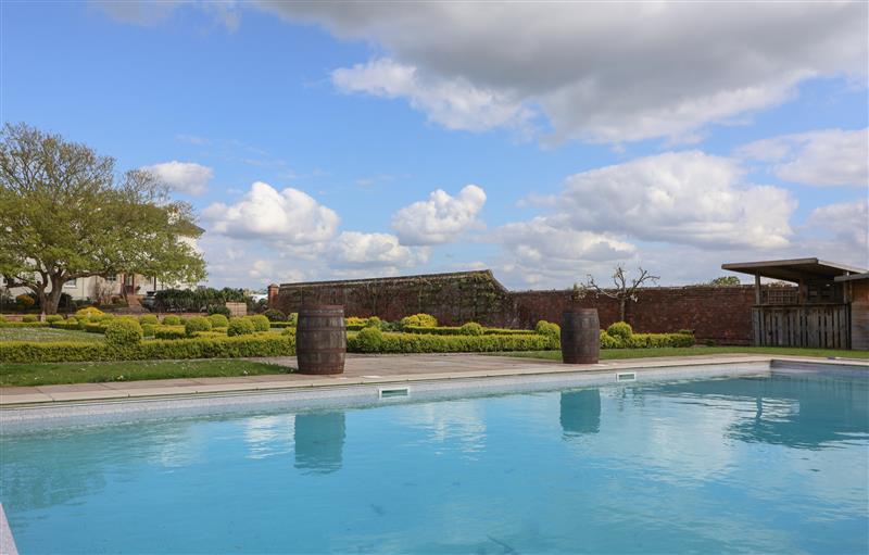 The swimming pool at Buckland House, Taunton