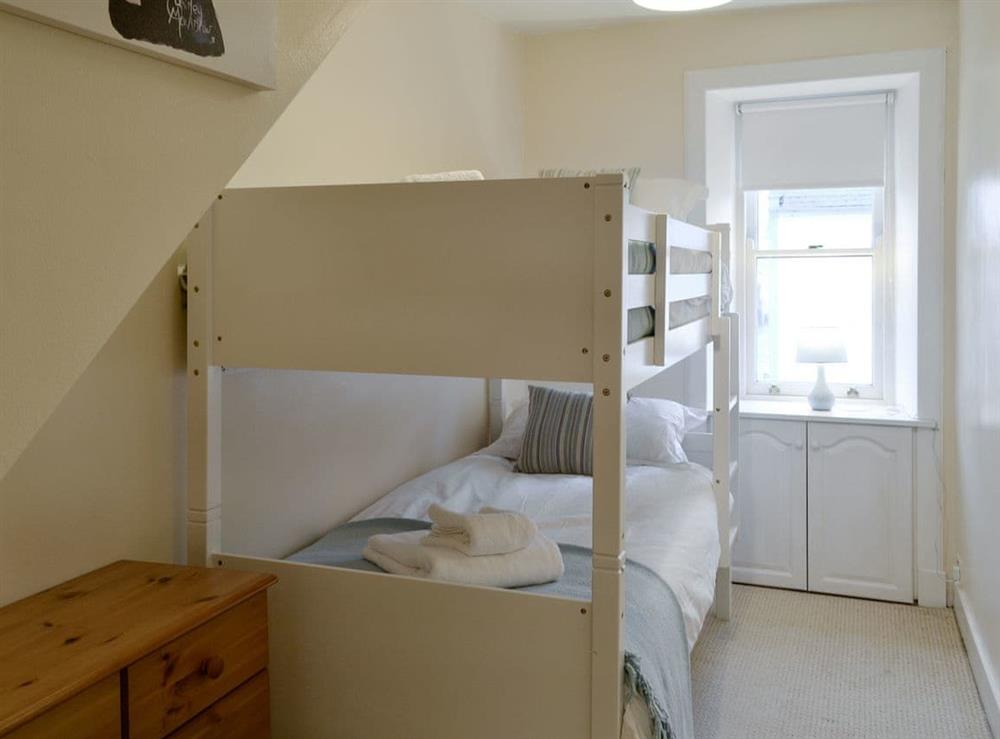 Bunk bedroom at Buckle House in Gatehouse of Fleet, near Kirkcudbright, Kirkcudbrightshire