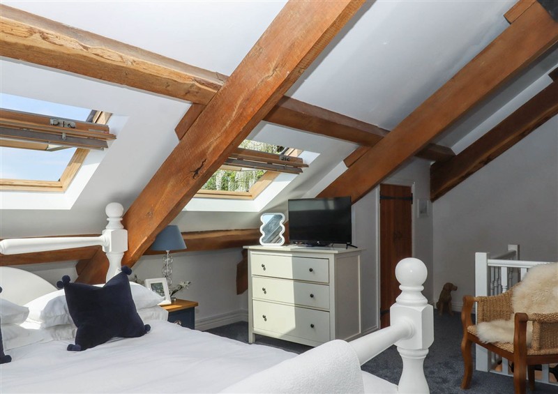 A bedroom in Buckleigh Lodge at Buckleigh Lodge, Kingsteignton