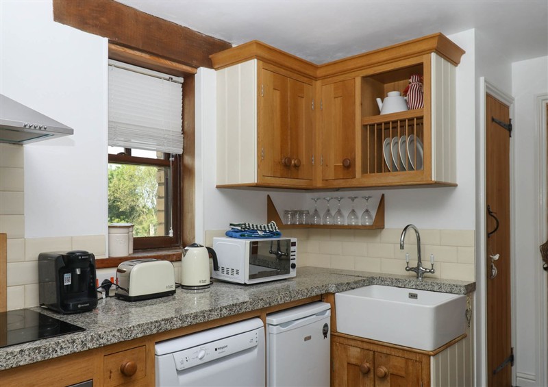 The kitchen at Buckleigh Lodge, Kingsteignton
