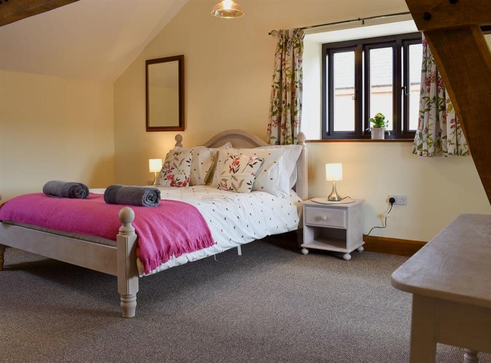 Double bedroom at The Old Shippon, 