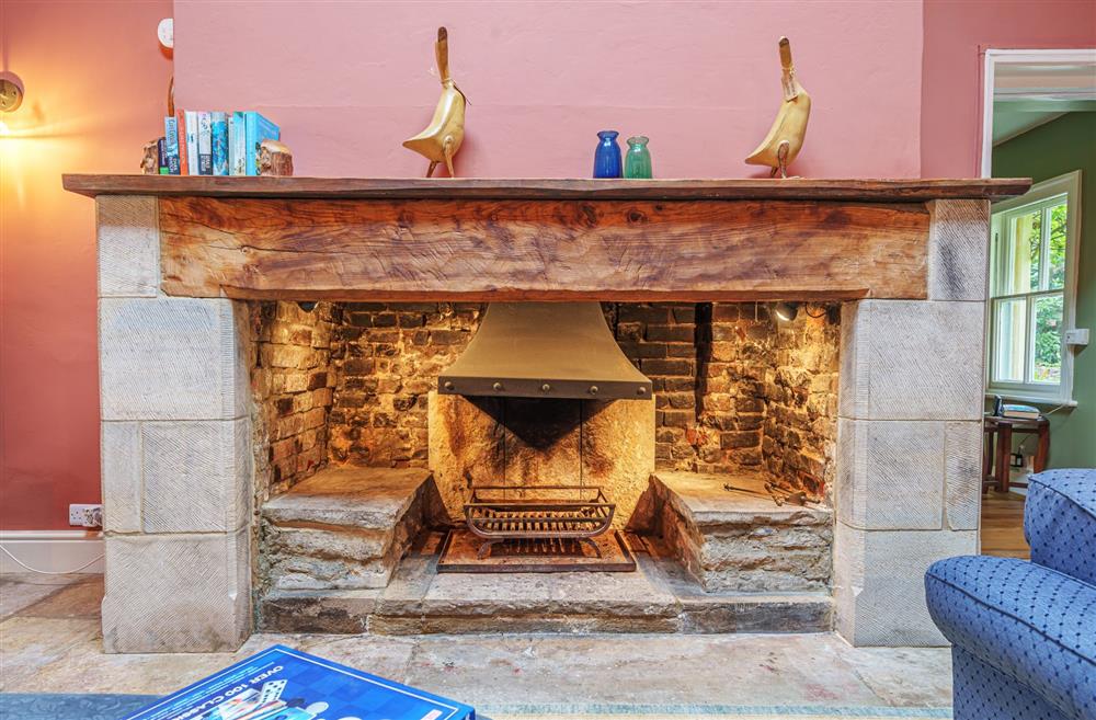 Enjoy cosy nights in by the open fire at Bucknowle Lodge, Wareham