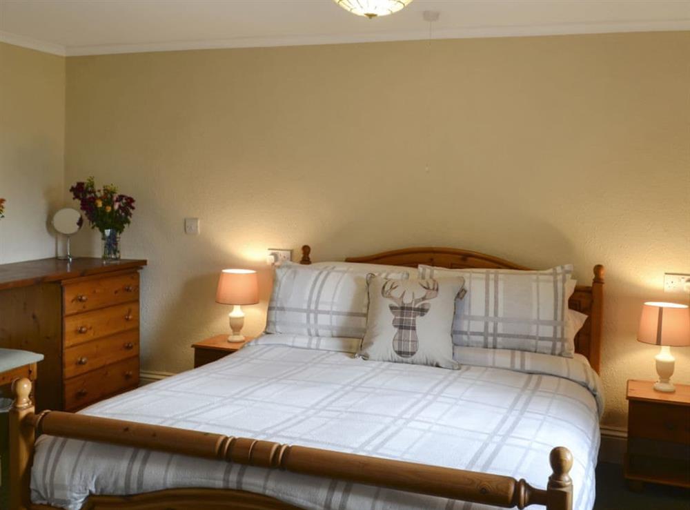 Comfortable double bedroom at Buckswell Cottage in Baldersdale, near Barnard Castle, County Durham, England