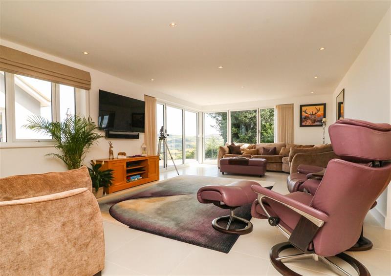 Enjoy the living room at Buddicombe House, Combe Martin