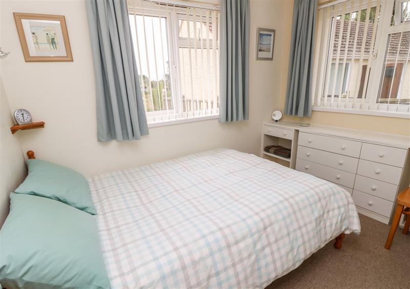 One of the 2 bedrooms at Buddleia Cottage, Seaview