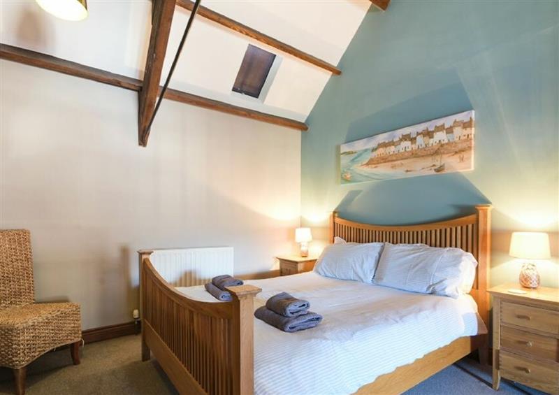 One of the 4 bedrooms at Budle Granary, Bamburgh