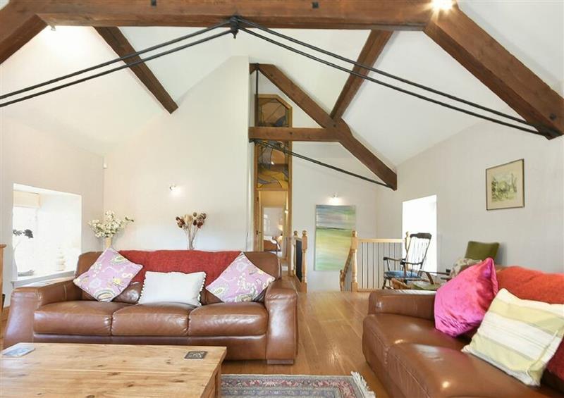 Relax in the living area at Budle Sands, Bamburgh