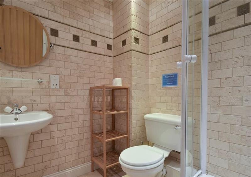 This is the bathroom at Budle Sands, Bamburgh