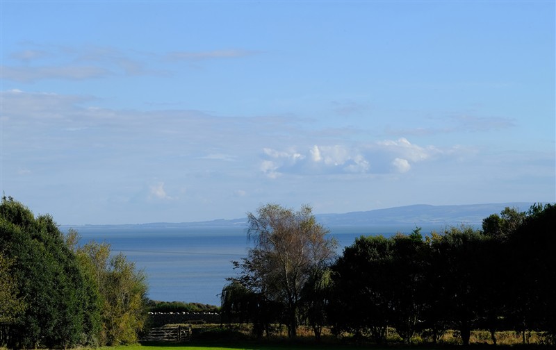 This is the garden (photo 2) at Bugail Hut, Tresillian Wood near Llantwit Major