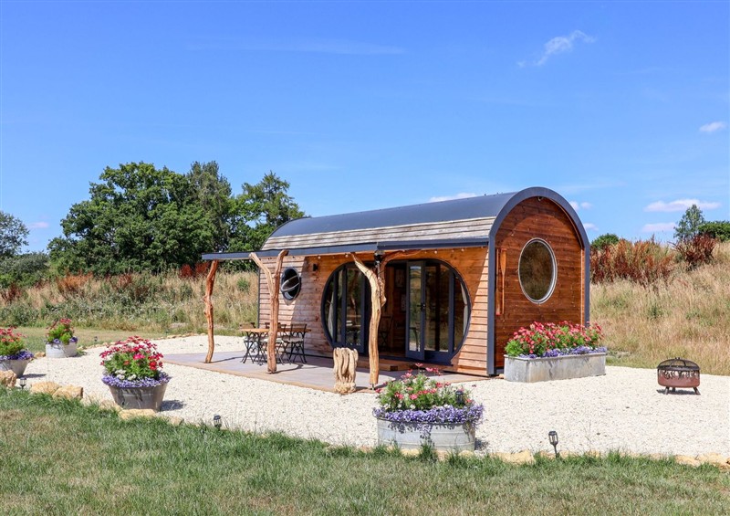 The setting of Bugley Pools Hideaway at Bugley Pools Hideaway, Bugley near Gillingham