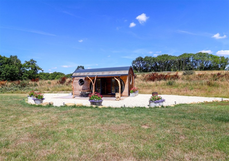 The setting at Bugley Pools Hideaway, Bugley near Gillingham