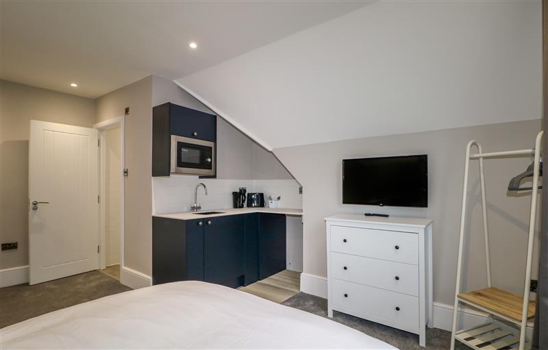 One of the bedrooms at Building 5, Flat 8, Third Floor Stuio apartment, 1 bedroom, Seaford