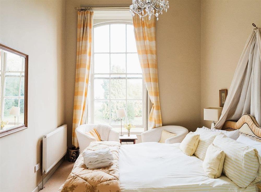 Double bedroom at Bulkeley Wing in Market Drayton, Shropshire., Great Britain
