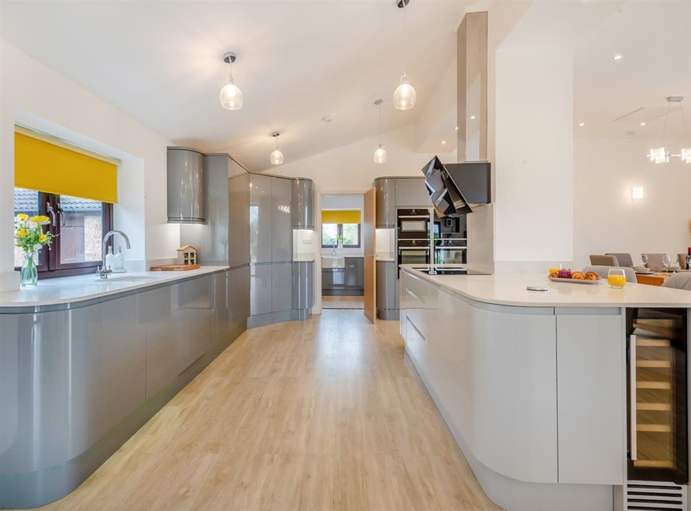 Kitchen at Bumble Bee Farm in Mattishall, near Dereham, Norfolk
