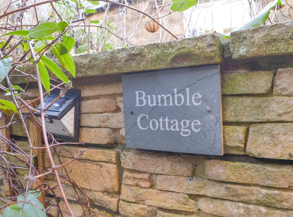 Outdoor area at Bumble Cottage in Cockermouth, Cumbria
