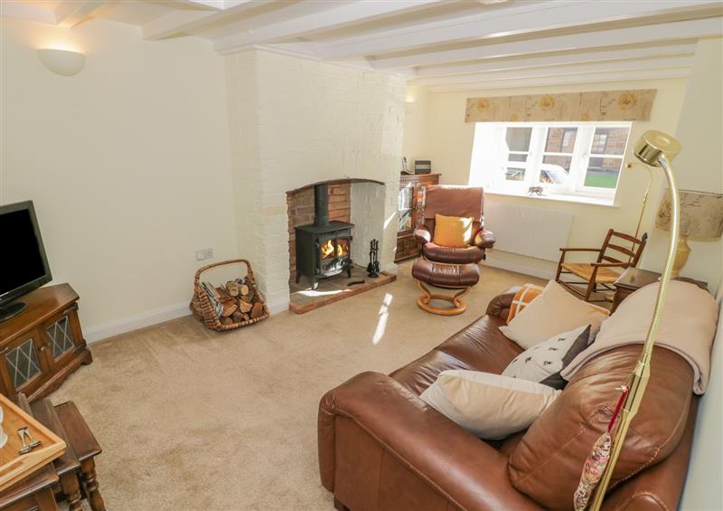 Relax in the living area at Bumble Cottage, Tysoe