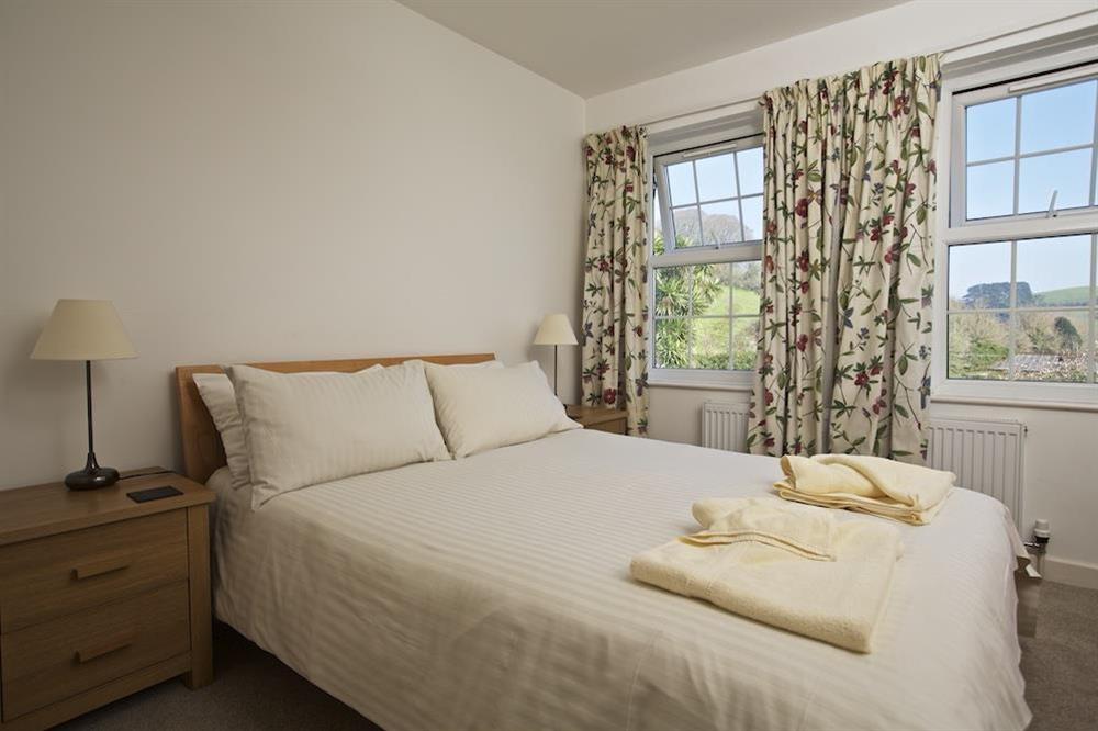Double bedroom at Bumblebee Cottage in 7 Shadycombe Road, Salcombe