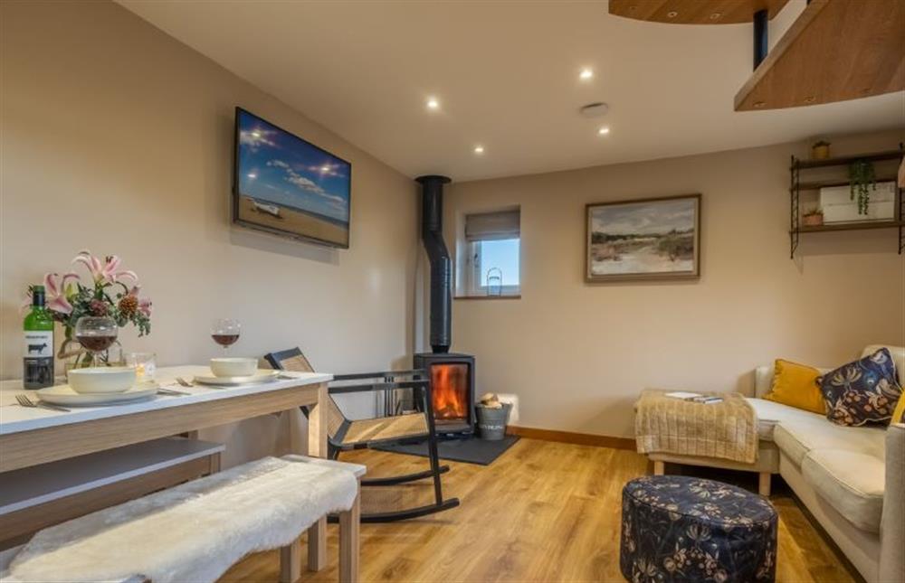 Comfortable, contemporary interiors at Bumblebee Cottage, Culford Heath near Bury Saint Edmunds