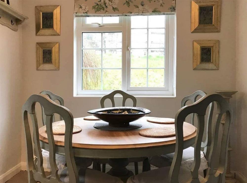 Dining Area at Bumblebee Cottage in Lamerton, Devon