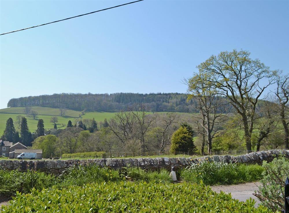 Uninterrupted countryside views at Bumblebee Cottage in Marske near Richmond, North Yorkshire