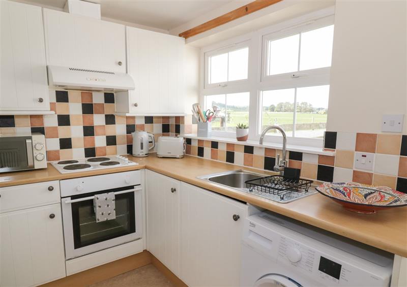 This is the kitchen at Bumblebee Cottage, Stoneykirk near Sandhead