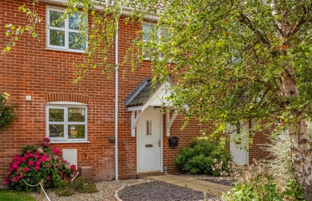 The front view of the cottage at Bumbles, Northrepps near Cromer