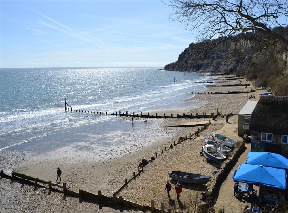 Shanklin Beach at Bungalow 1 in Yaverland, Isle of Wight