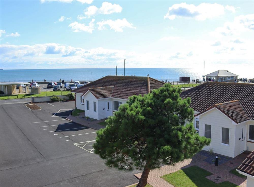 The holiday homes are located close to the sea front