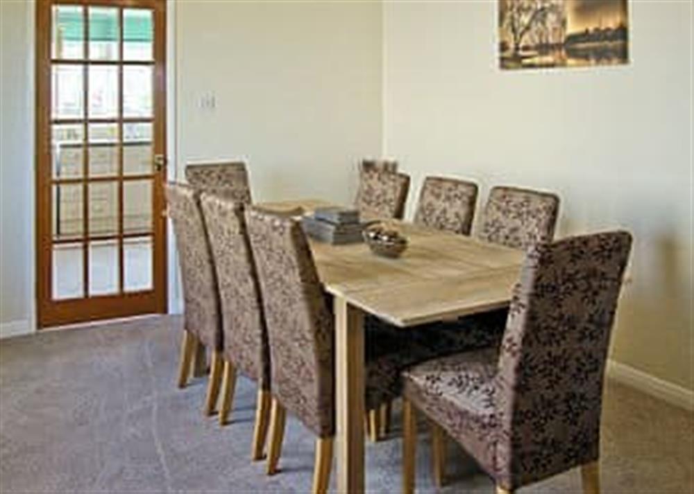 Dining Area at Bungalow in Trethevey, near Tintagel, Cornwall