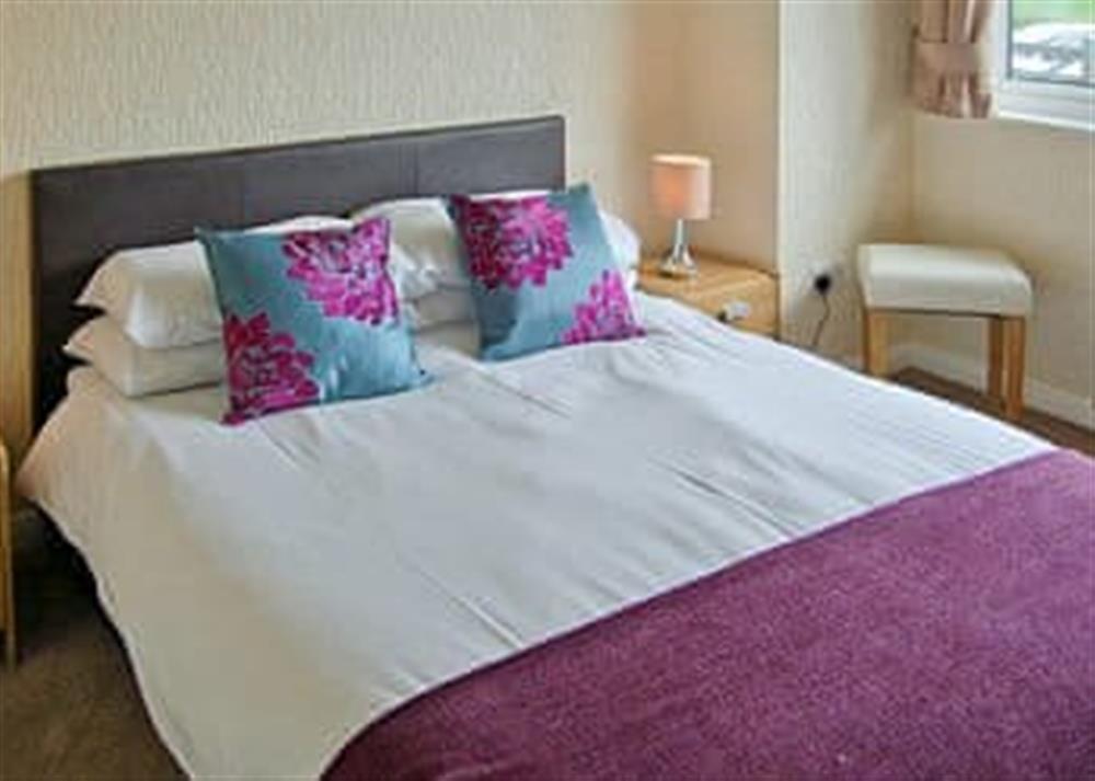 Double bedroom at Bungalow in Trethevey, near Tintagel, Cornwall