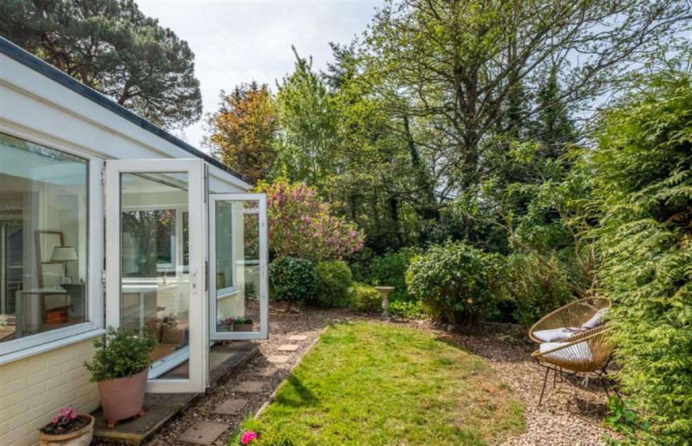 Ground floor: From the sun room in to the garden  at Bure Bank, Saxthorpe near Norwich