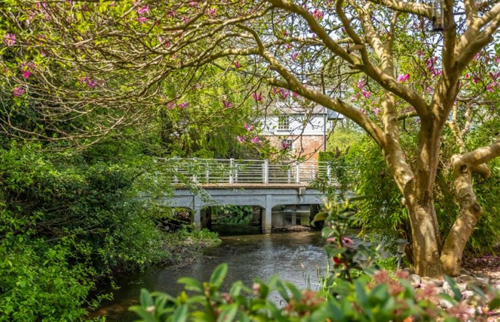 Situated in an idyllic rural setting,  you can hear water from the nearby watermill