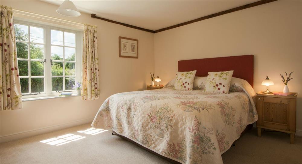 The double bedroom at Bureside in Norwich, Norfolk