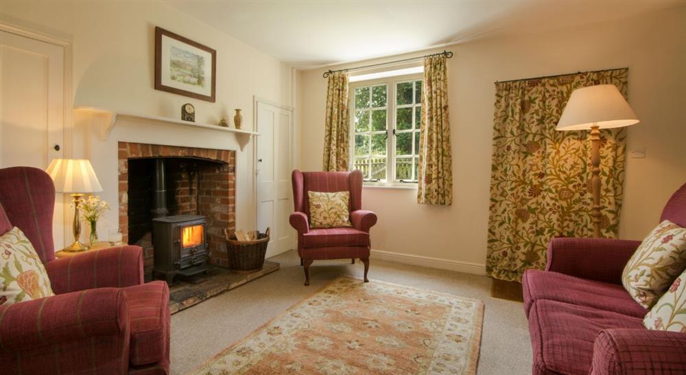 The sitting room at Bureside in Norwich, Norfolk
