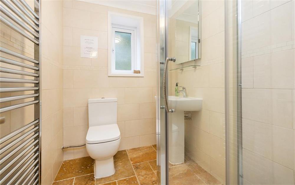 Shower room at Burgate House Lodge in Fordingbridge