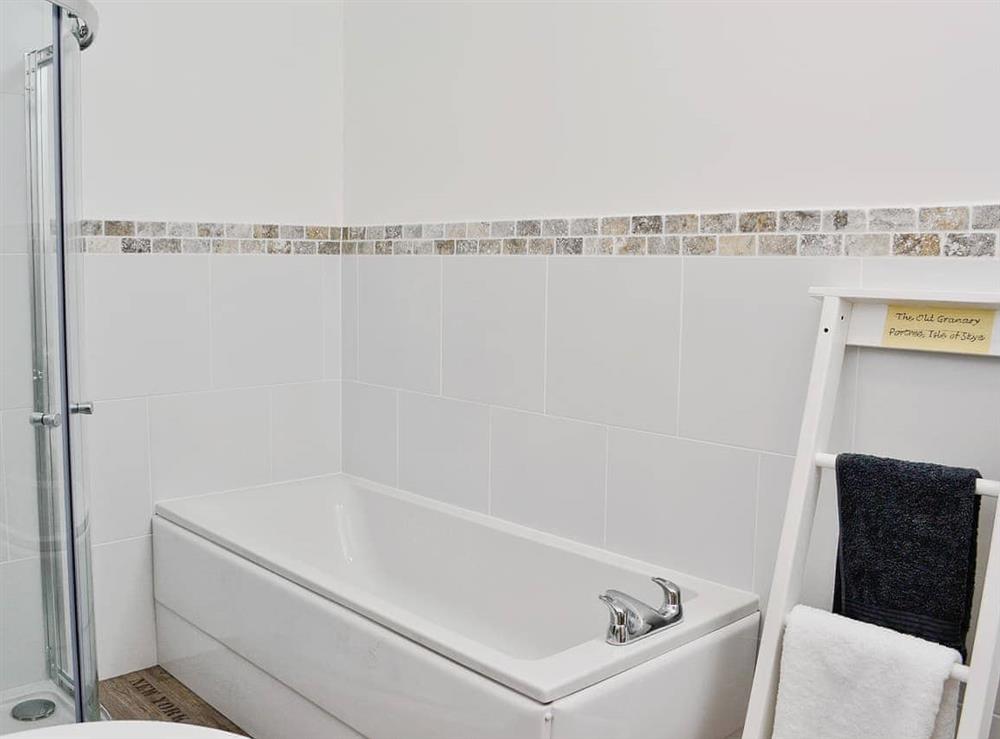 Bathroom at Burghley Barn in Tetford, near Horncastle, Lincolnshire